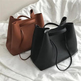 Women's Retro Big Bag Mother-in-Law Bag Handbag Shoulder Bag