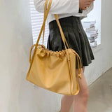 Women PU Leather Large Capacity Totes Bag Handbags Brief Cozy