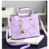 PU Leather Shoulder Bag Sweet Handbags Women Lady Satchel Crossbody