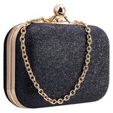 Evening Party Handbag Wedding Clutch Bag with Chain
