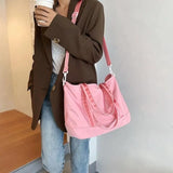 Shoulder Bags Women Large Capacity Gym Fitness Portable Storage Bag