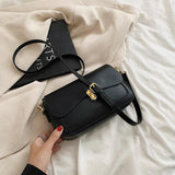 Women Underarm Bag Texture All-match Shoulder Bags Ladies Solid Handbag