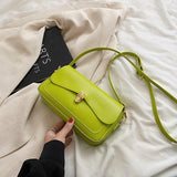 Women Underarm Bag Texture All-match Shoulder Bags Ladies Solid Handbag