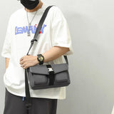 Women Soft Leather Handbag Wide Strap Set Shape Bag Vintage Chains