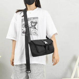 Women Soft Leather Handbag Wide Strap Set Shape Bag Vintage Chains