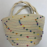 Women Shoulder Tote Bag Lovely Vegetable Basket Handbag Shopper Bag