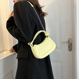 Women Shoulder Bag Solid Pu Leather Crossbody Bags Lady Small Handbags