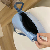 Shoulder Bags Women French Style Soft Vintage Retro PU Leather