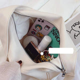 Dumpling Bag Women PU Leather Crossbody Messenger Handbag