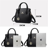 High Leather Handbags Purses Women Bags Ladies Shoulder Crossbody Bags