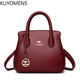 High Leather Handbags Purses Women Bags Ladies Shoulder Crossbody Bags