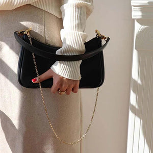 PU Leather Shoulder Bags Chain Cross Body Office Lady Popular Handbags