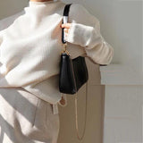 PU Leather Shoulder Bags Chain Cross Body Office Lady Popular Handbags
