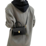 Female PU Leather Crossbody Bag with Senior Sense