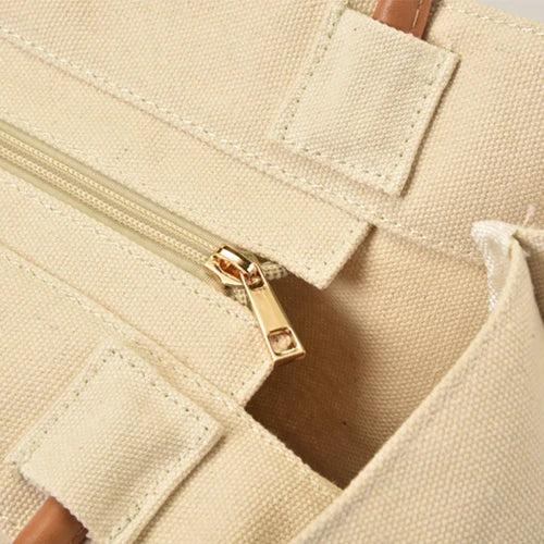 Casual Canvas Women Handbag Large Capacity Tote Bag