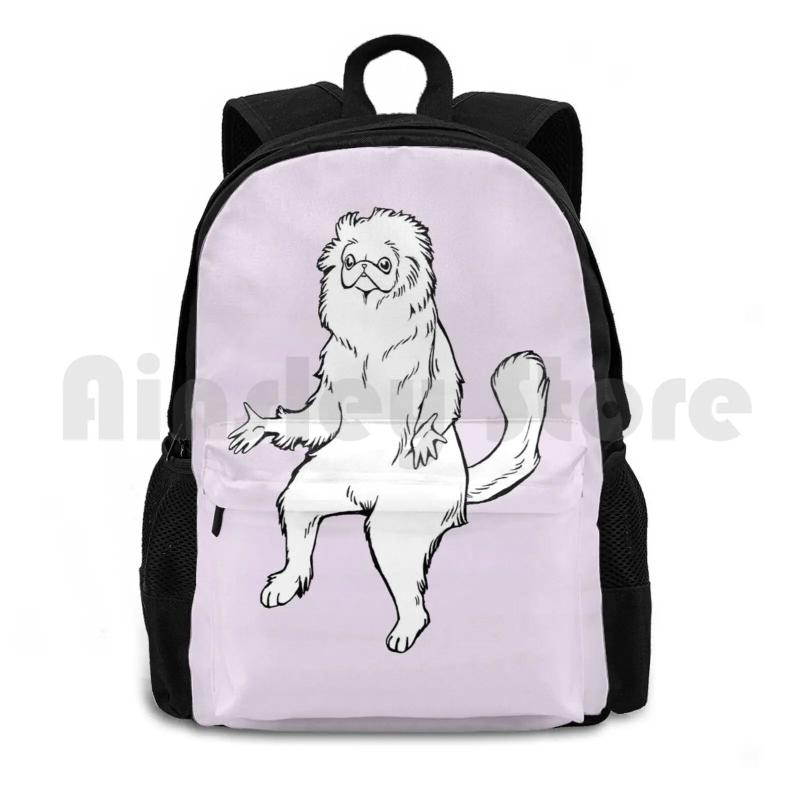 Persian Cat Guardian Outdoor Hiking Backpack Waterproof Camping Travel