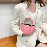 Litchi Pattern Ladies Petal Shoulder Purses Candy Women Hand Bags