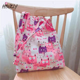 Hot Women PU Leather Handbags 2 Pcs Crossbody Bucket Bag Small Tassel Shoulder M