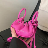 Lychee Pattern Mini Tote Handbag for Women Candy Purses and Handbag Bags