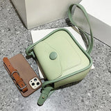 Retro Small Shoulder Bag Women PU Leather Crossbody Phone Bag Girls