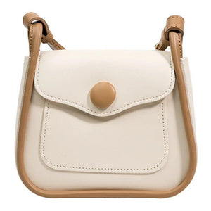 Retro Small Shoulder Bag Women PU Leather Crossbody Phone Bag Girls