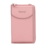 Soft Leather Crossbody Phone Purse for Women