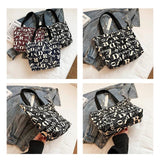 Canvas Female Handbag Comfortable Belt Shoulder Bag Large Capacity