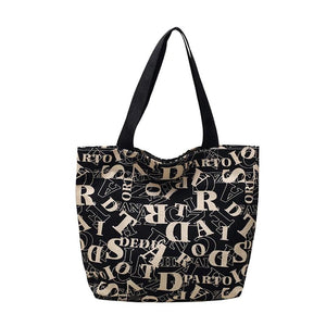 Canvas Female Handbag Comfortable Belt Shoulder Bag Large Capacity