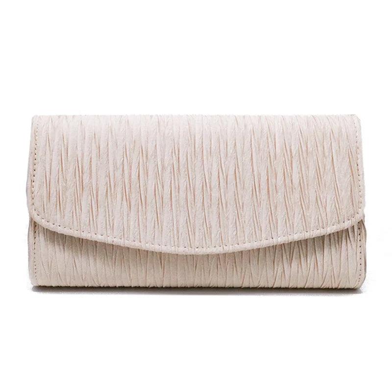 Solid Handbags for Woman Ladies Clutch Bags