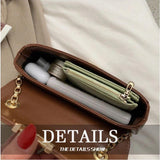 Shoulder Bags Women PU Mini Chain Handbags