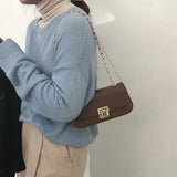 Shoulder Bags Women PU Mini Chain Handbags