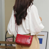 Anti-theft Crossbody Purse for Girls Soft Shoulder Pocket Handbag
