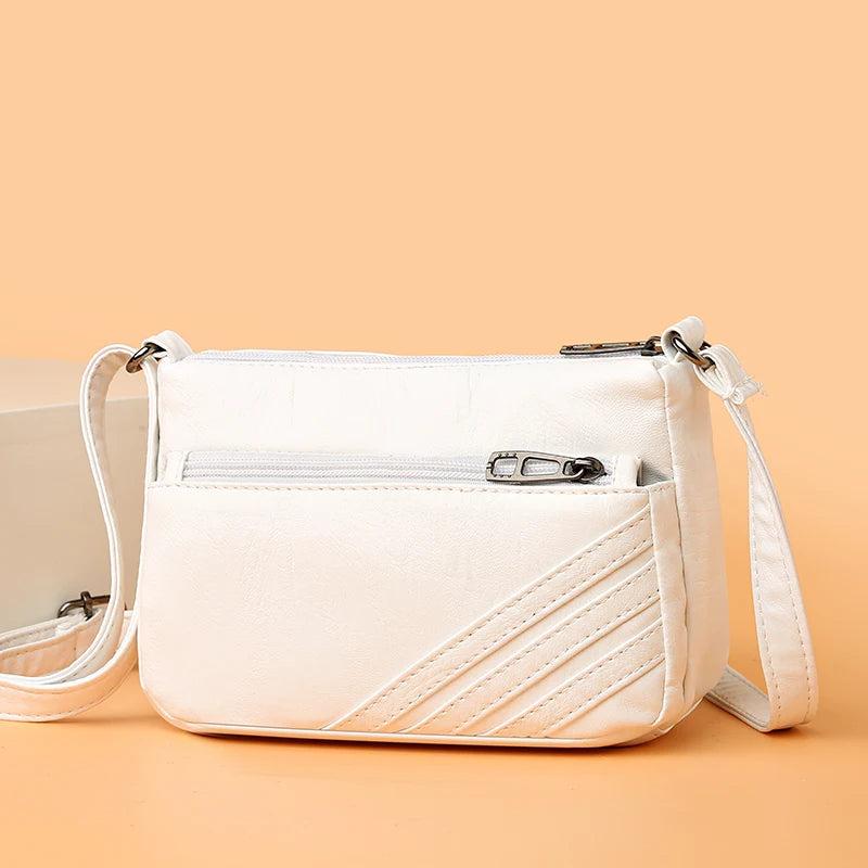 Anti-theft Crossbody Purse for Girls Soft Shoulder Pocket Handbag