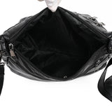 Retro Leather Shoulder Bag for Women