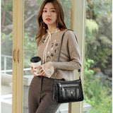 Retro Leather Shoulder Bag for Women