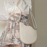 Shoulder Bags Women Irregular Panelled Handbags PU Leather