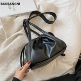 Female Summer Net Red Bucket Bag Portable Messenger Bag