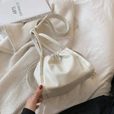 Female Summer Net Red Bucket Bag Portable Messenger Bag