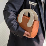 Mini Totes PU Leather Sling Bag for Women Handbag Shoulder Bag