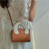 Mini Totes PU Leather Sling Bag for Women Handbag Shoulder Bag