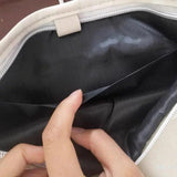 Large Capacity Crossbody Shoulder Bag Solid Color