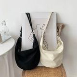 Large Capacity Crossbody Shoulder Bag Solid Color