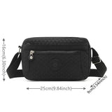 Vintage Crossbody Bags Nylon Shoulder Bag Pack Purse Tote