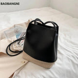 Hollow Ladies Woven Large-capacity Picture and Mother Bag