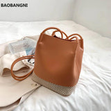 Hollow Ladies Woven Large-capacity Picture and Mother Bag