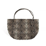 Women Leopard Canvas Handbag Large Capacity Shoulder Bag