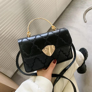 French Casual Shoulder Bag For Women Spring Texture All-match Square Bags