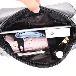 Summer Leather Handbags Shoulder Bag Small Flap Crossbody Bags for Women