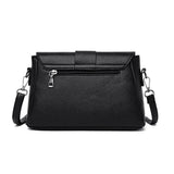 Summer Leather Handbags Shoulder Bag Small Flap Crossbody Bags for Women