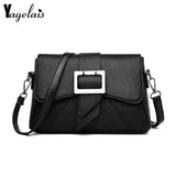 Summer Leather Handbags Shoulder Bag Small Flap Crossbody Bags for Women